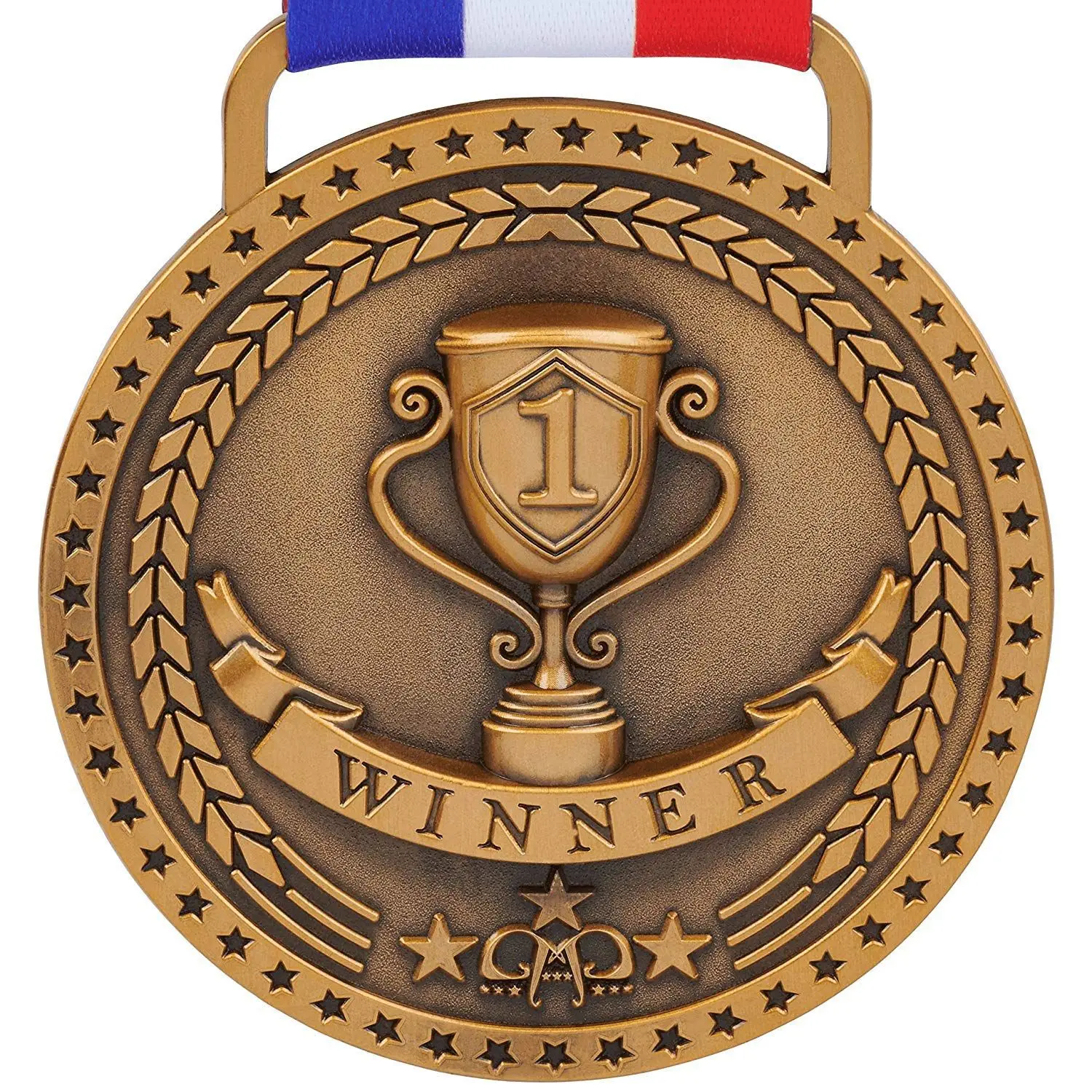 Factory direct sale free sample awards medals student Sports contest  medal custom metal medal