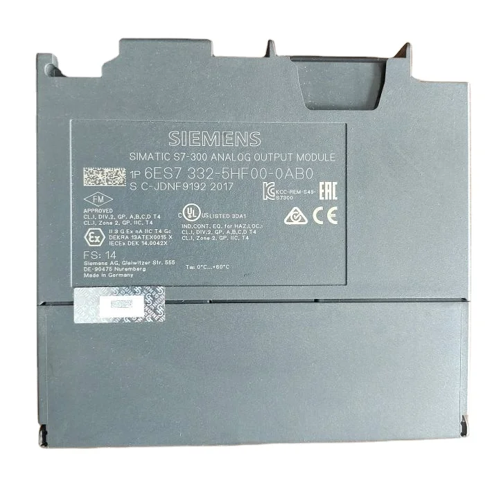used Industrial Controls 6ES7332-5HF00-0AB0 6ES7 332-5HF00-0AB0 CPU 1515F-2 PN SIMATIC Central Processing Unit