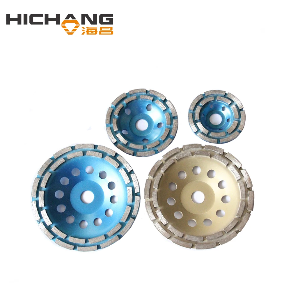 quality concrete and stone 180mm diamond disc grinding cup wheel