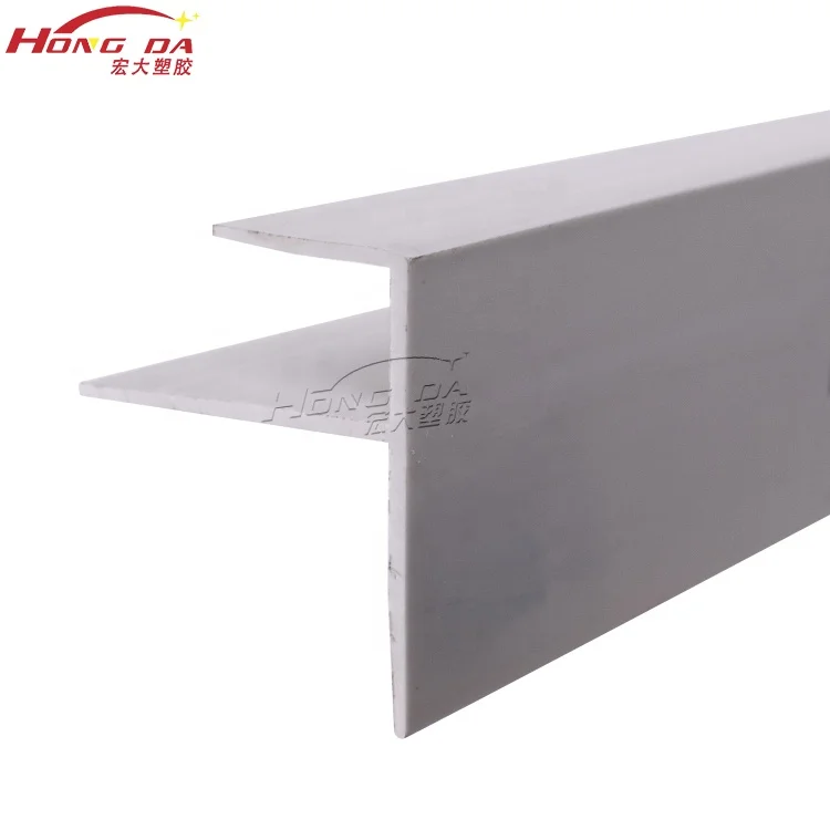 most popular high quality plastic extrusion PVC profiles extrusion PP PE PVC profile ABS extruded profile for building