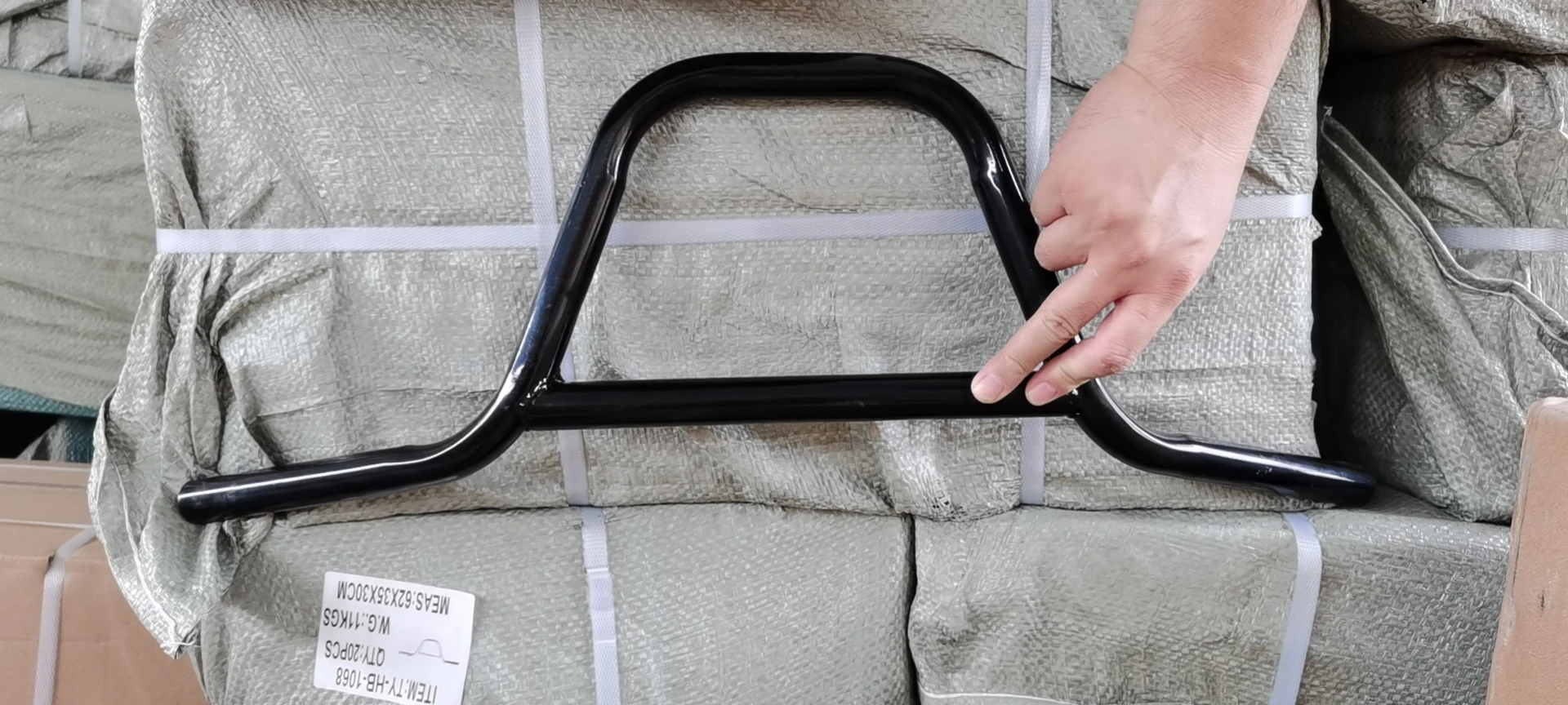 China Factory High Quality Bmx Bicycle Handlebar, Steel and Alloy Handlebar