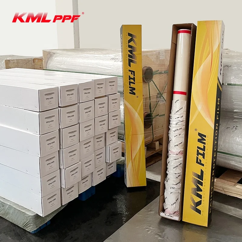 KML 6.5 MIL 7.5 MIL Car Body Film 8.5 MIL 10MIL PPF Car Protective Film Good Stretch XPEL Paint Protection Film
