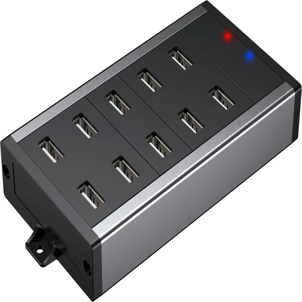 FD-502 Sipolar 10 port usb hub powered  multi port usb hub sd card duplicator