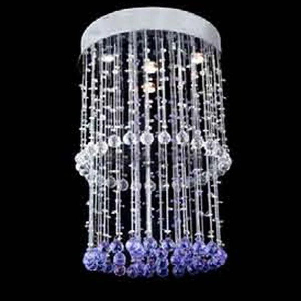 Modern crystal stainless steel lamps ceiling light pendant lamp wholesale cheaper crystal ceiling pendant lamp chrome finish