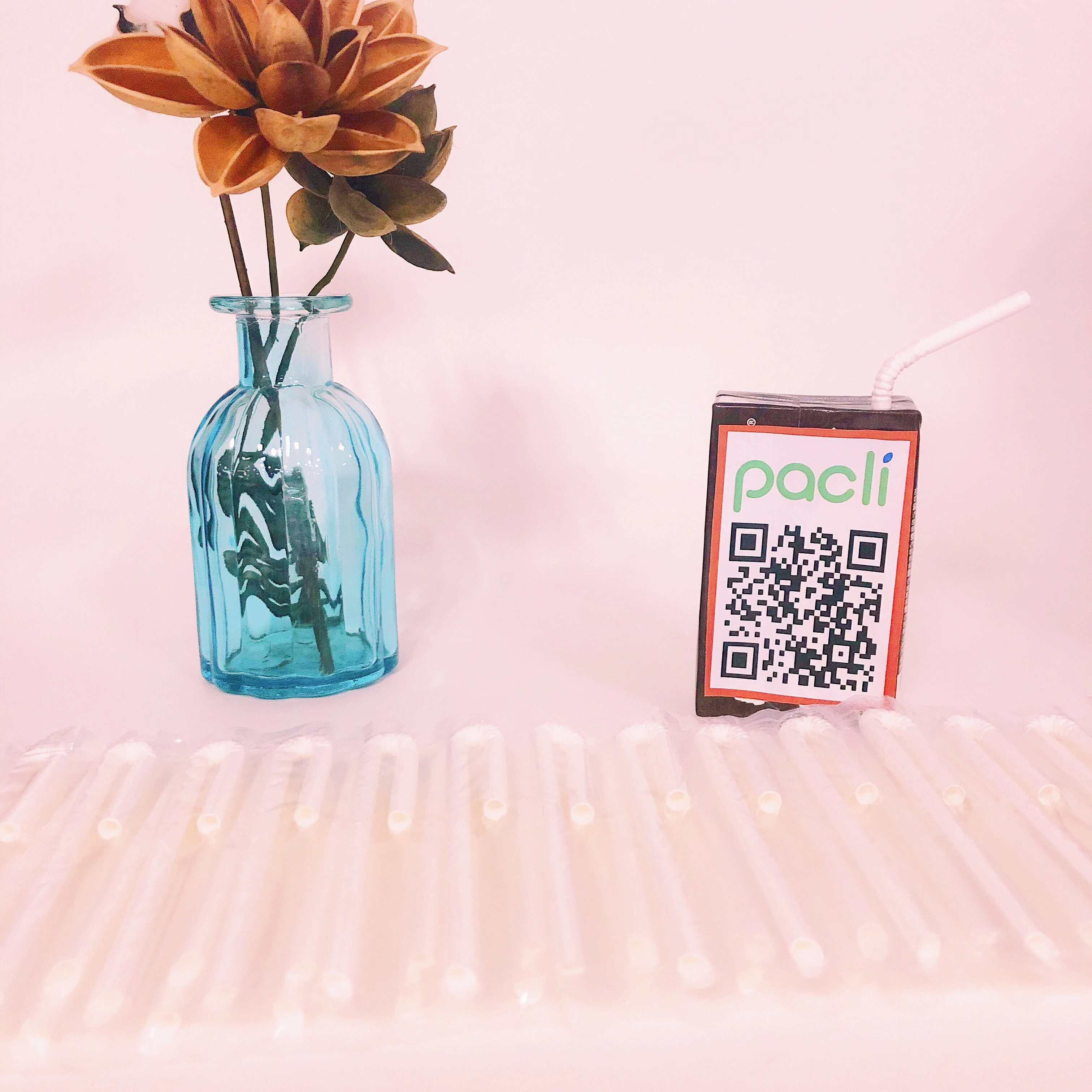 Eco Friendly U Shaped Disposable Paper Drinking Straws Biodegradable Individually packed U Bent Bendy Sharp End Paper Straws