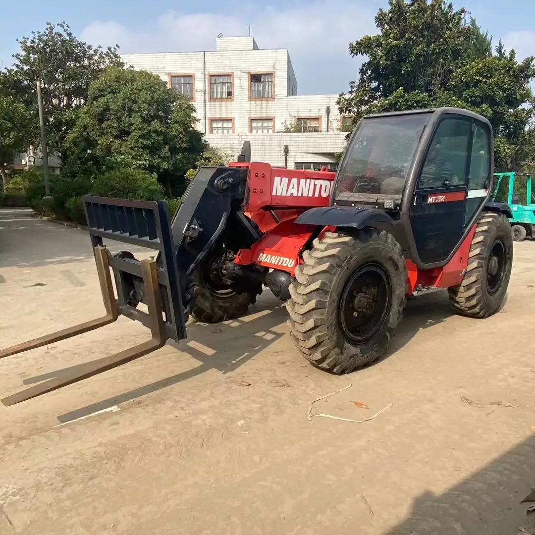 Noble Lift Used 3 Ton Komatsu Forklift Manitou MT1337 with Diesel Power Hand Operated with Core Components Pump and Engine