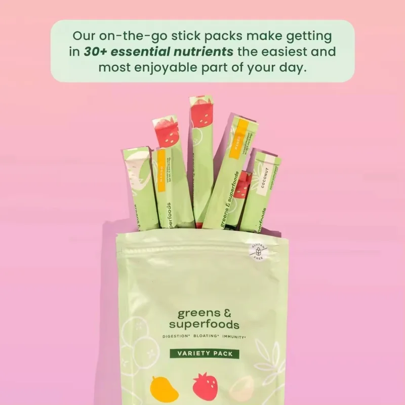 Private label organic greens super foods Matcha tea super greens tea extract powder drink