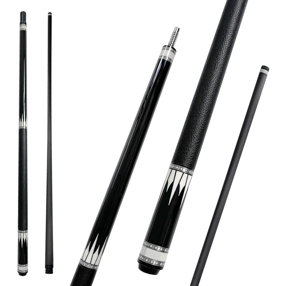 Professional Pool Cue 2/1 Joint Snooker Pool Cue Highly Accurate Graphite Carbon Fiber Pool Cue Sticks