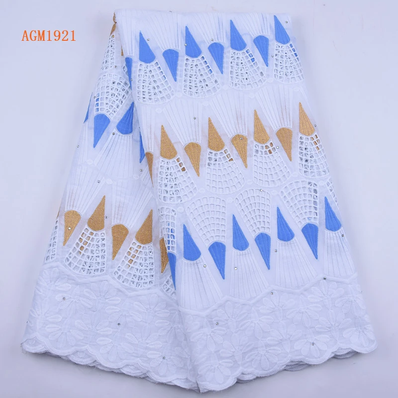 Pure White 2021 Swiss Voile Laces Switzerland Cotton African Dry Cotton Lace Fabric Latest  Nigerian Voile Lace For Wedding 1921