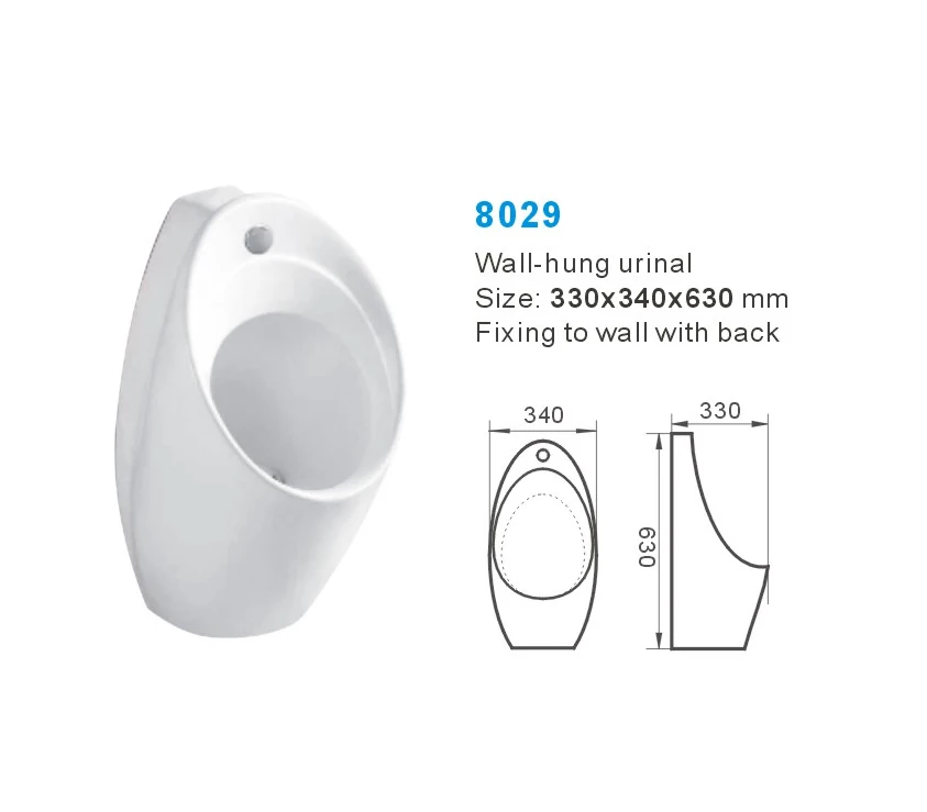 Chaozhou Manufacturers Ceramic Steel Pee Wall Mounted Urinal Male WC Toilets Porcelain Stand hung Urinals For Men