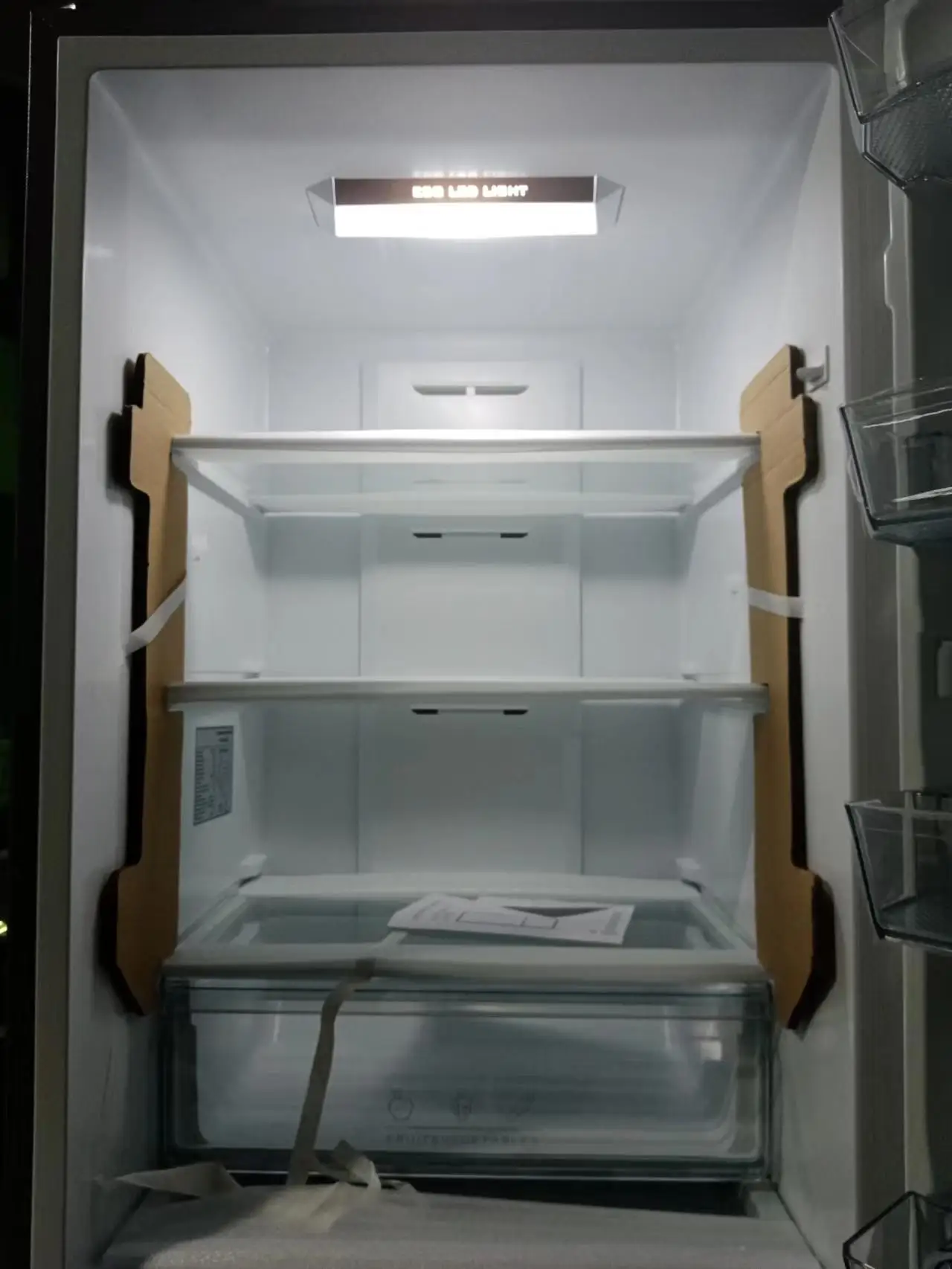 310L Freestanding refrigerator Fridge 224L, Freezer 86L,Silver