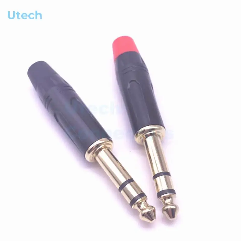 Стерео разъем TRS 6,5 мм папа 6,3 мм 6,35 мм разъем 1/4 дюйма 6,5 мм Xlr разъем папа и мама 3-полюсный аудио и видео