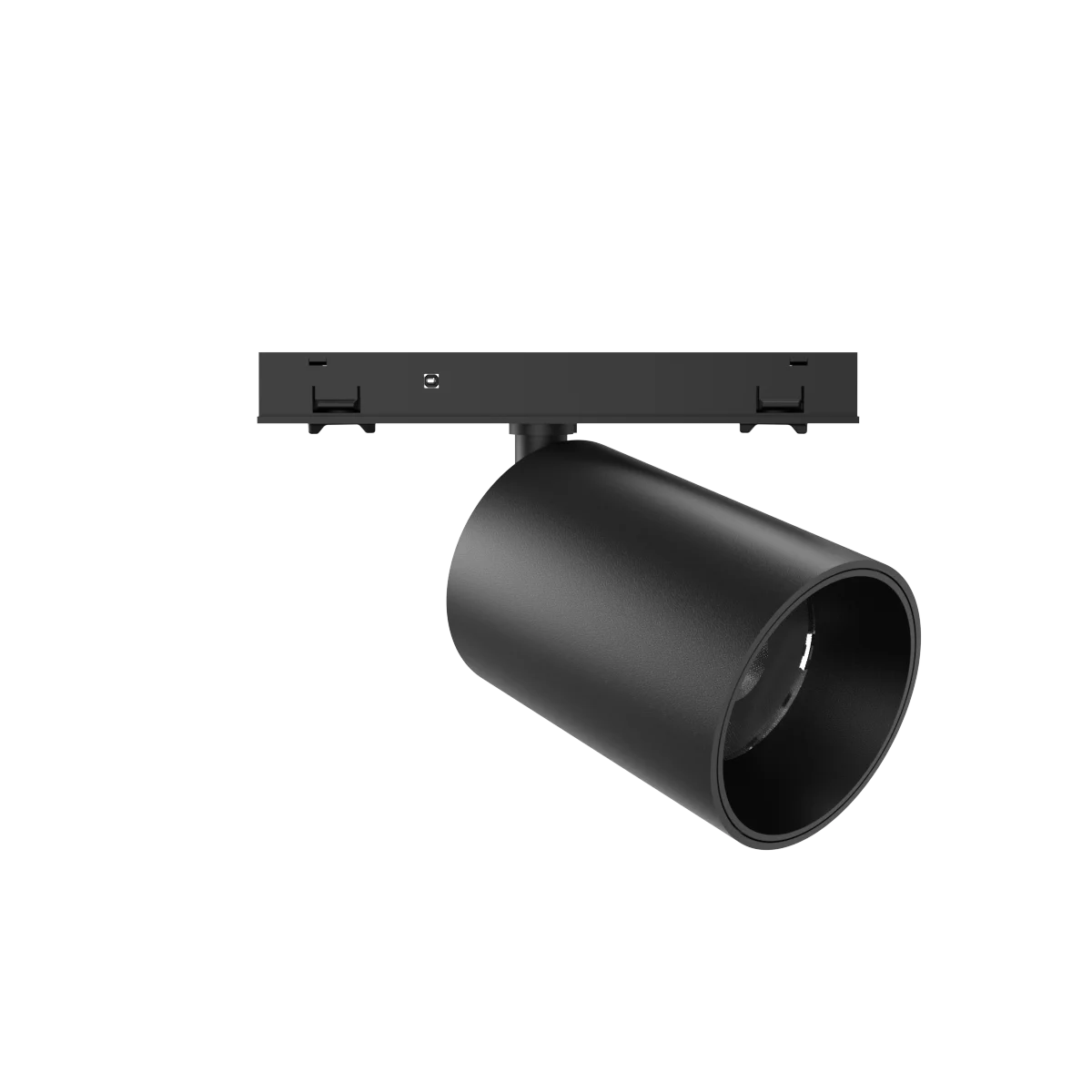 DC 24V Commercial ultra slim magnet track lighting 0-10V dali dimmable black ceiling spot focus led magnetic track light