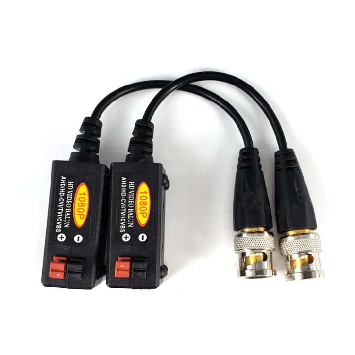 
HD 5MP pure copper core hd cvi ahd tvi CVBS video balun 600Meter 