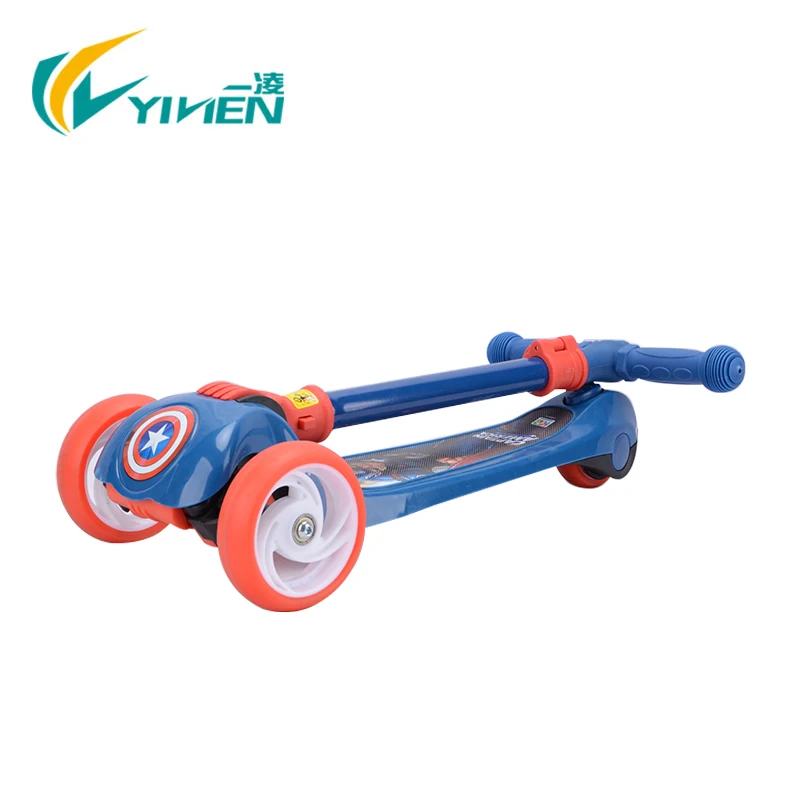 NEW 3 Wheels folding children / kids Plastic scooters wholesale