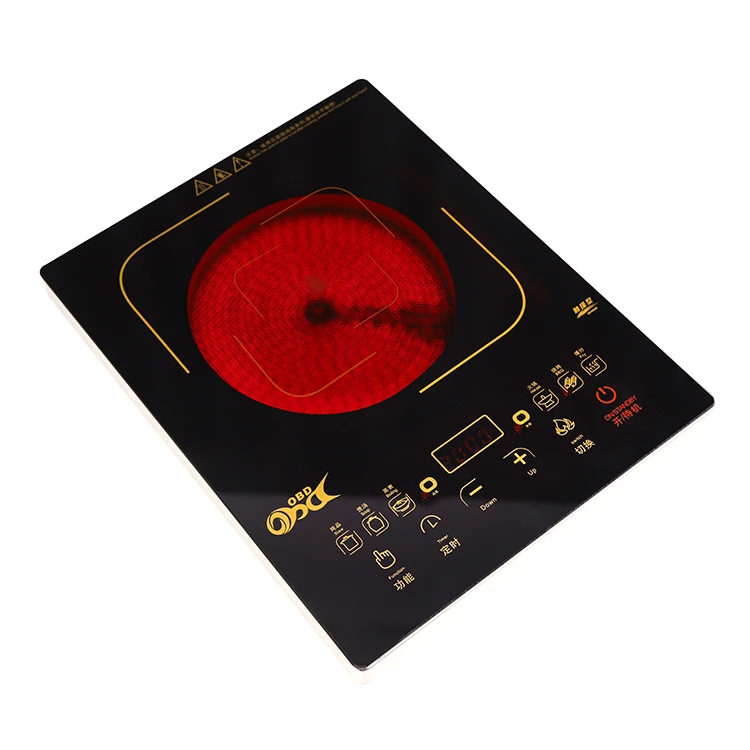 OBD High Quality electric stove single burner electric induction cooker induction infrared cooker