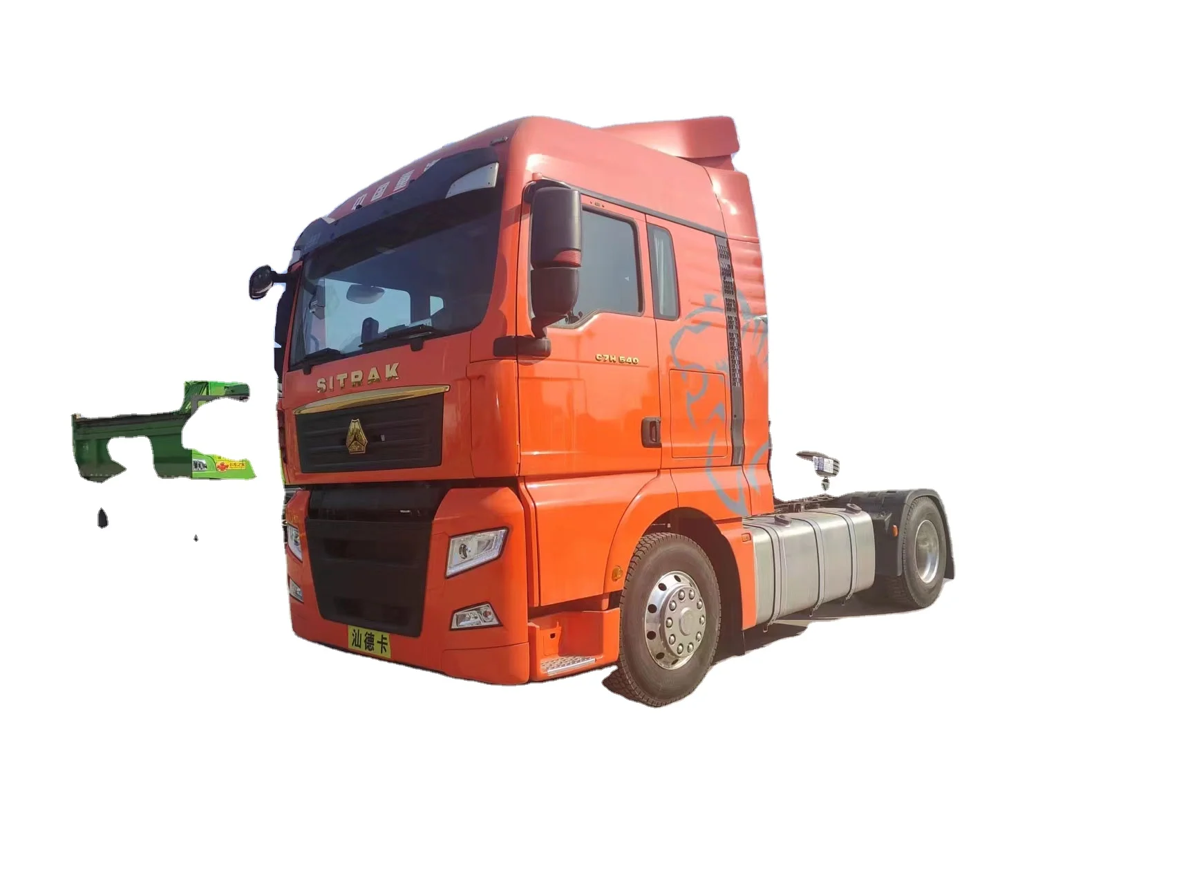 Доступный по цене автомобиль sitrak Dieasel CNG Тракторная головка подержанные грузовики с брендом mercedes