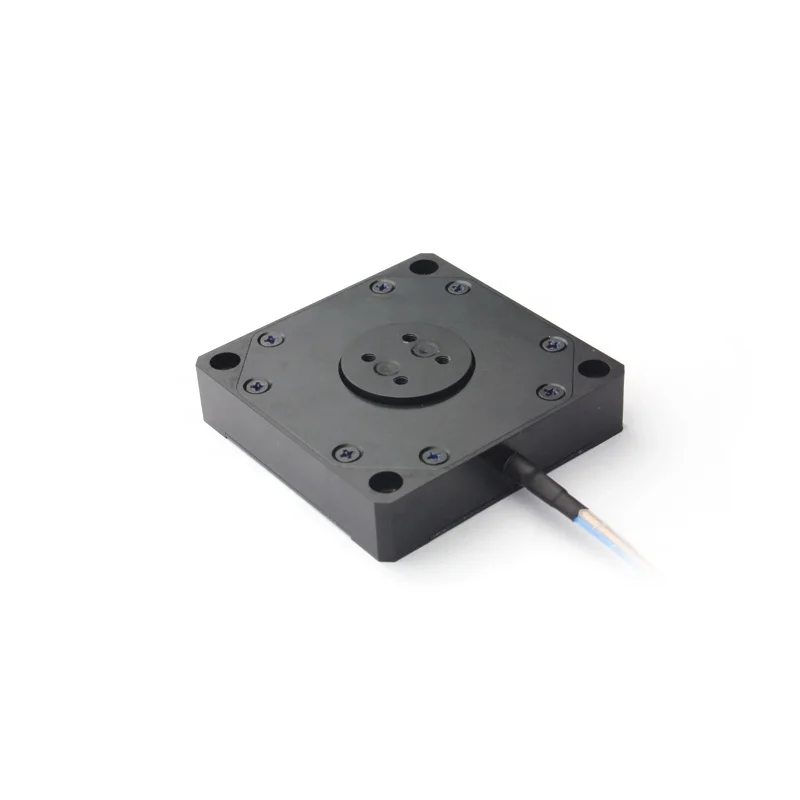 S21 high resolution piezo rotation stage with 7.5mrad travel and 0.2urad resolution for optics tilt positioner piezo stage