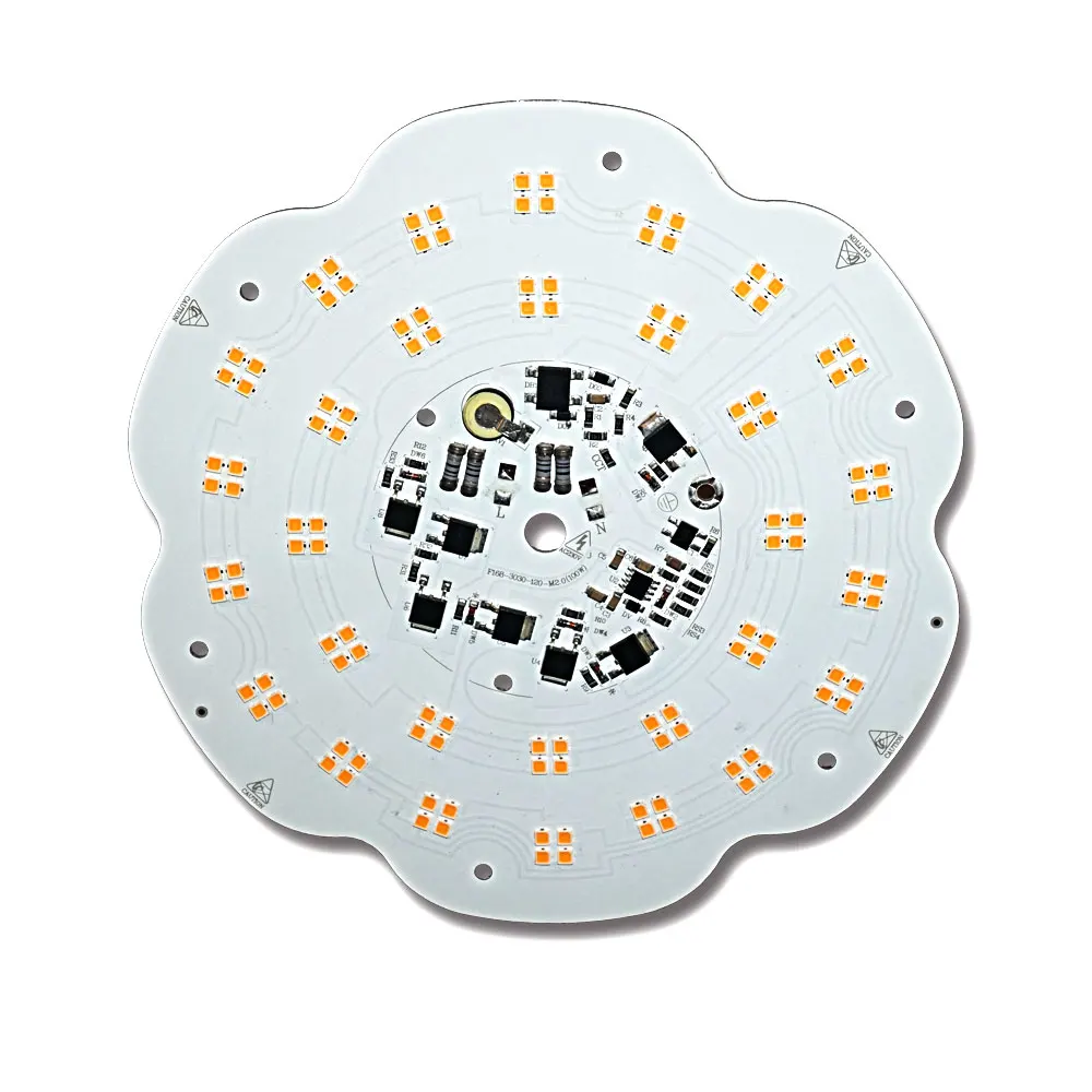 Dob Led PCB UFO 150 Вт Driverless SMD светодиодный источник Светодиодный модуль для Highbay Light AC220V 10 алюминиевый белый 80 125 3030 чип