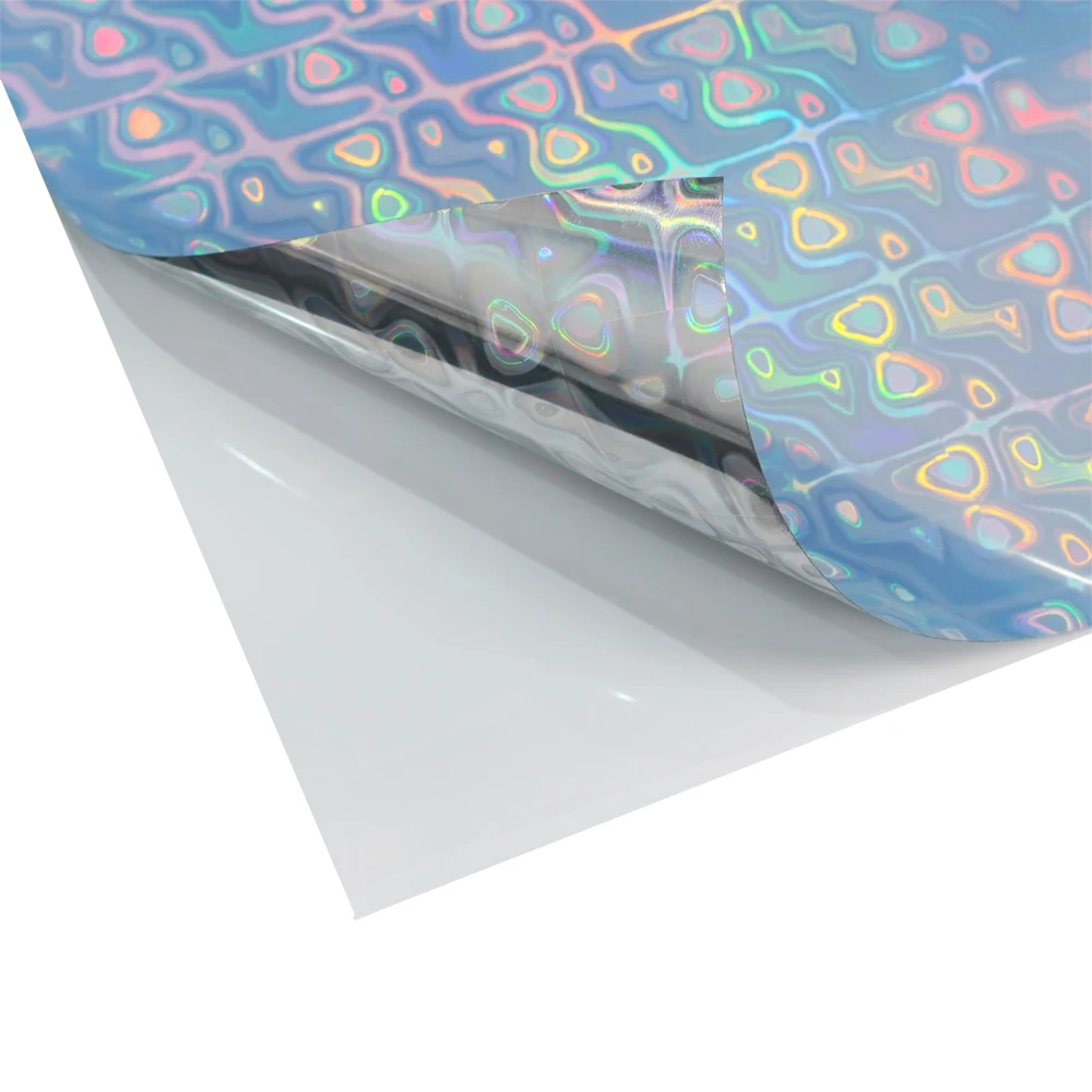 Yesion Custom Adhesive Labels Holographic Label Material A4 Inkjet Printable PET Sticker Film Vinyl Sticker Paper Sheet