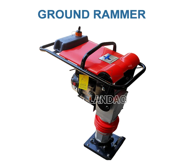Construction Road Portable Tamper Vibratory Electric Compactor Tamping Rammer