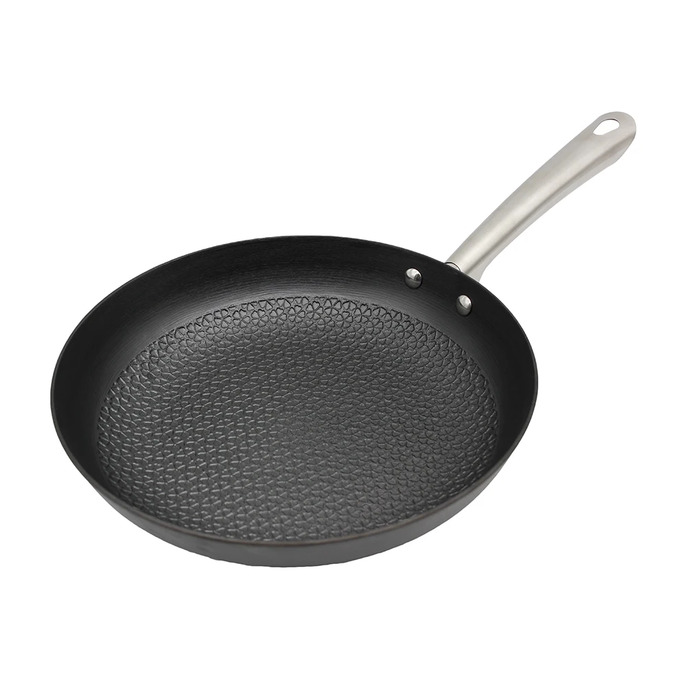 New Non-Stick Frying Pan High Quality Cookware Round Skillet Wholesale Custom Cast Iron Pan Light Cast Iron Petal Frying Pan