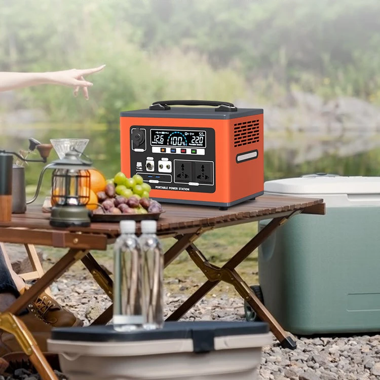 400W/600W/1200W 240Wh to 1800Wh Portable Power Station AC Solar Rechargeable Power Station for Outdoor Camping and RV Emergency