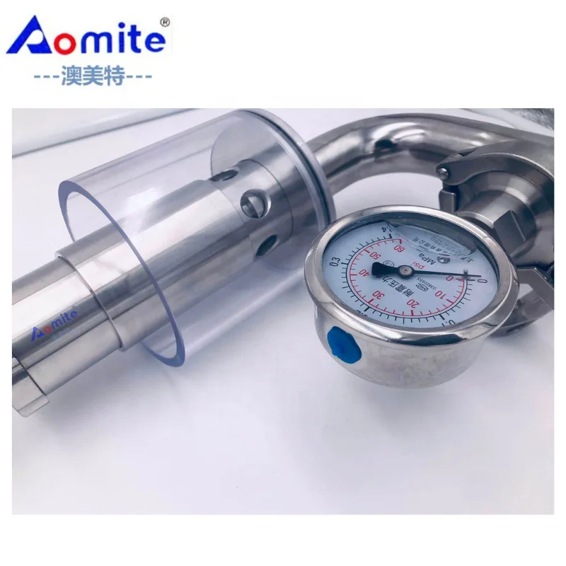 brewing tank valve 0.2-2.2 bar 3-30psi Sanitary 304 Stainless Steel 1.5 inch Air Pressure relief spunding valve