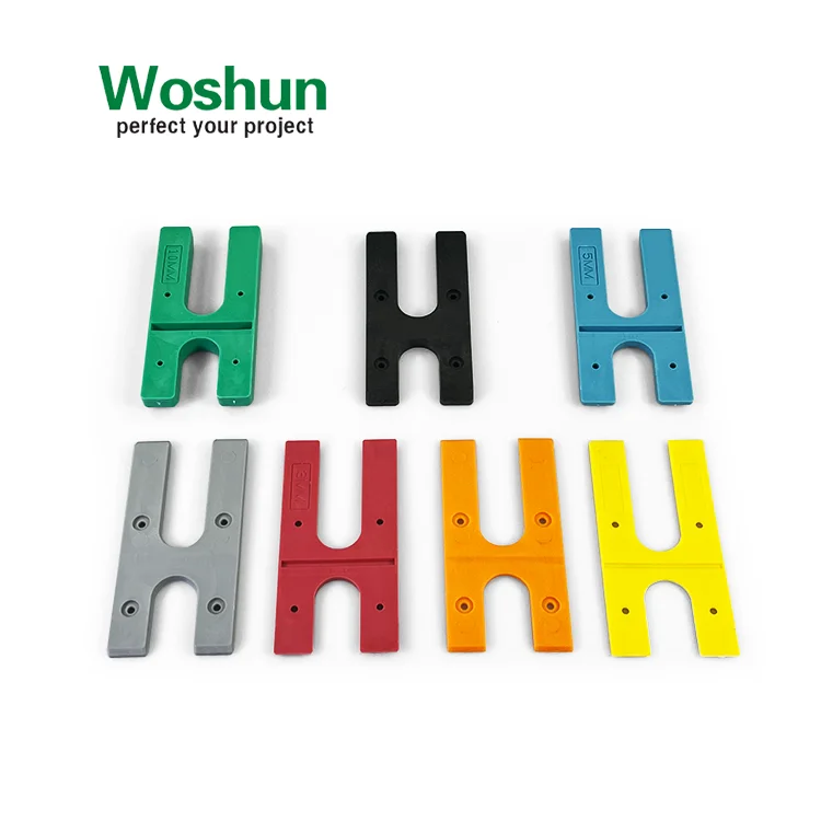 95x46mm Plastic H Shim H Packer Plastic  Construction Material Window Packers Plastic Horseshoe Shim for Window Door Frame