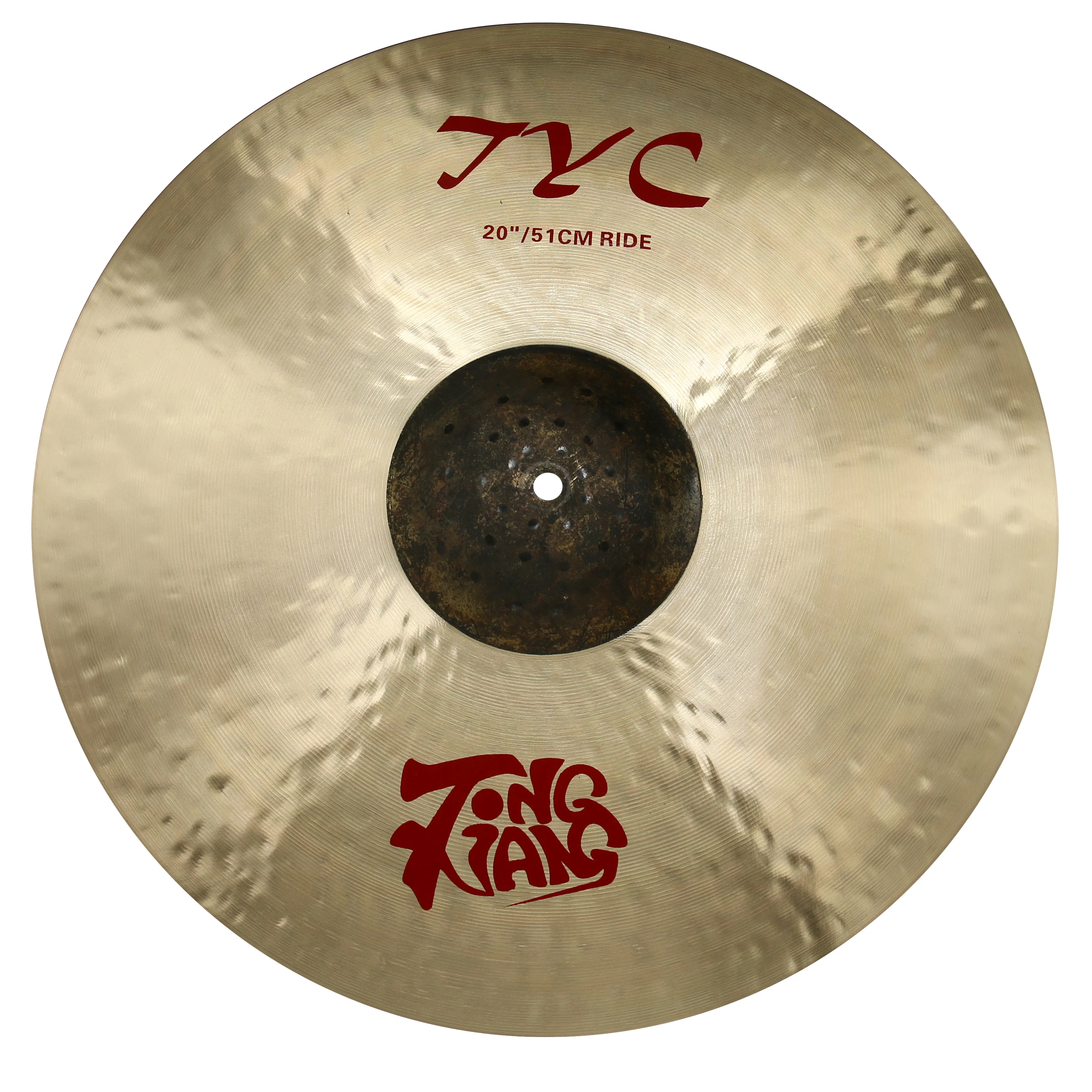 100% handmade B25 material cymbal Tongxiang TYC series 20inch ride cymbals