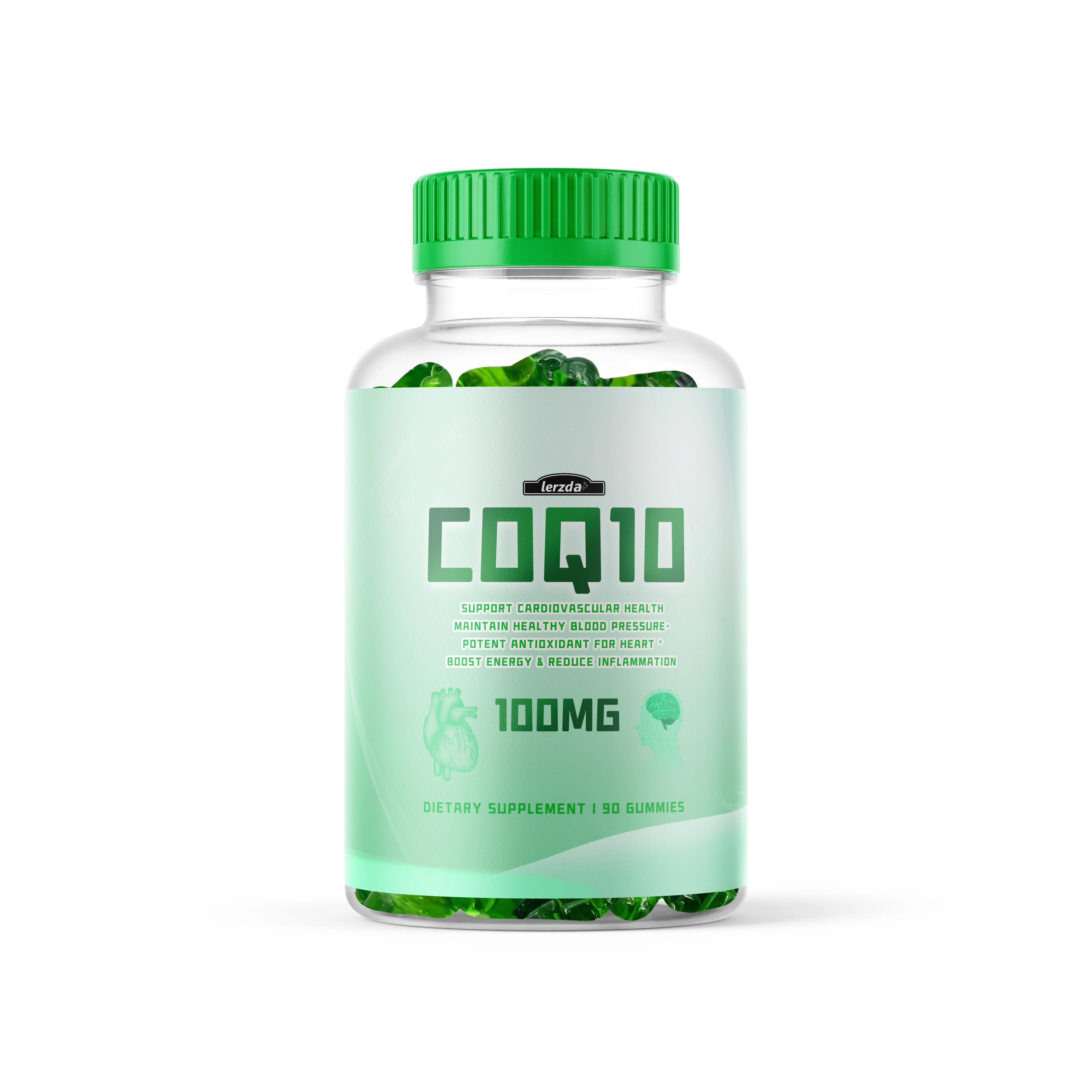 Коэнзим Q10, витаминные добавки, CoQ10, мягкие гели, конфеты, усилитель, антиоксидант для здоровья сердца, производство энергии