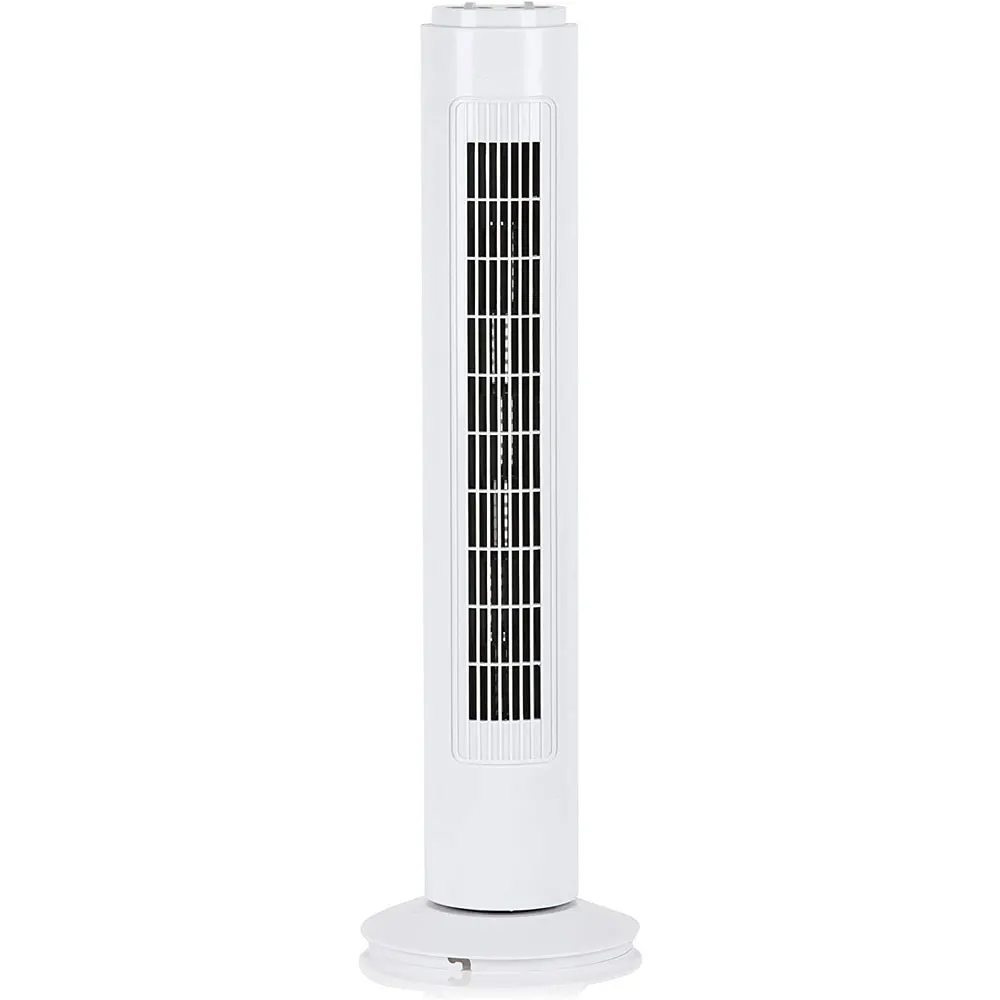 Home Use Electric Mute Air Cooling Rechargeable Bladeless Tower Floor Fan