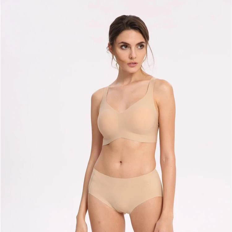 Wholesale Women Comfortable Smooth  Soft Seamless Nursing Underwear  Bra