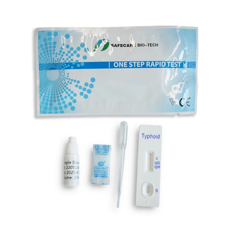 Medical accurate one step plastic cassette malaria HCG HSV HPV HAV dengue diagnostic rapid test kits