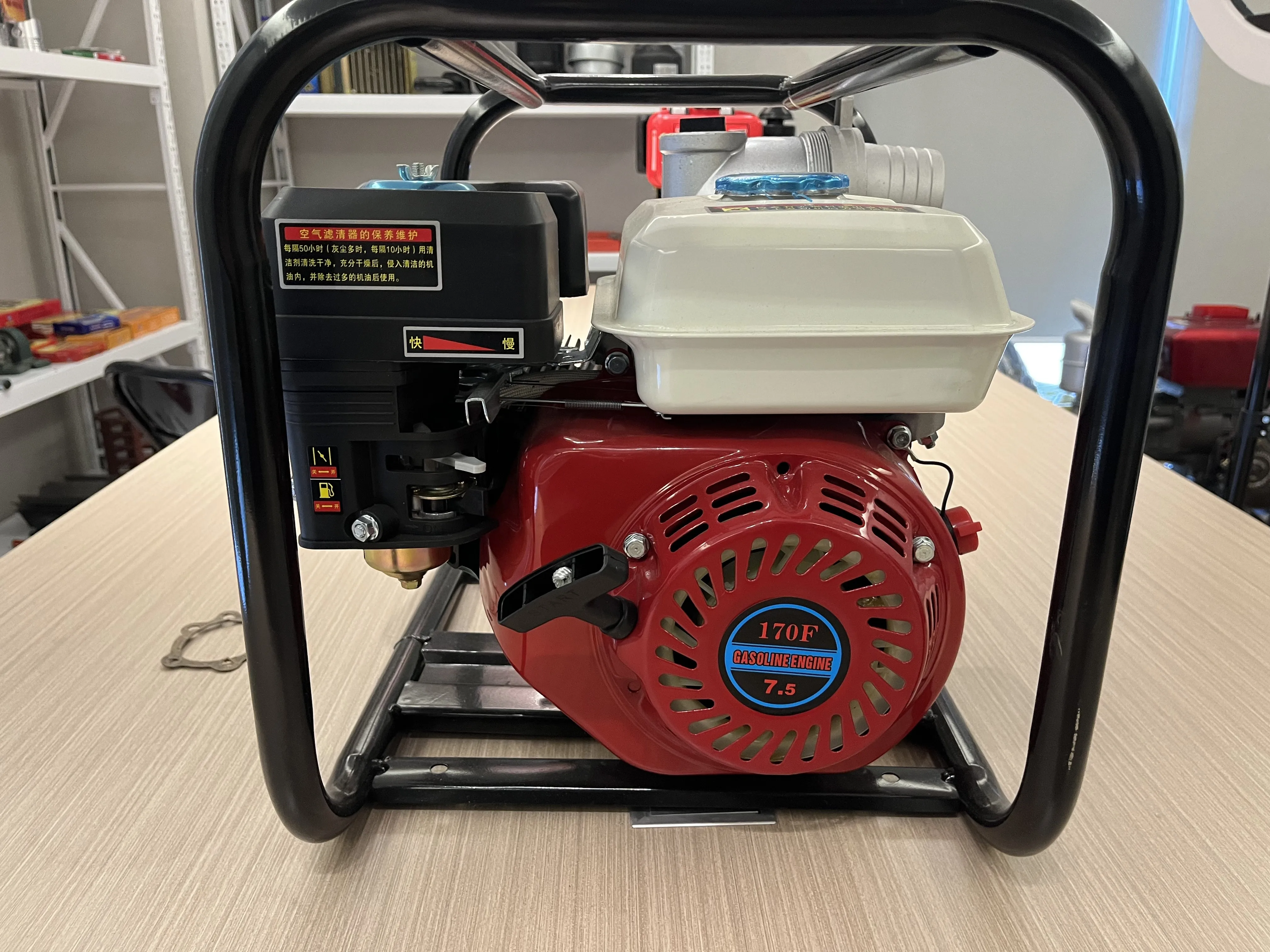 2-дюймовый 3-дюймовый (5.5HP 6.5HP) небольшой бензиновый/бензиновый двигатель насос для чистой воды высокого давления