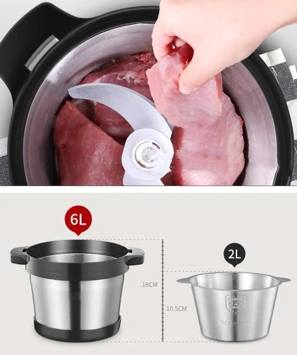 multifunctional household electric blender mincer electric meat grinder machine food processors mixer meat grinders & slicers