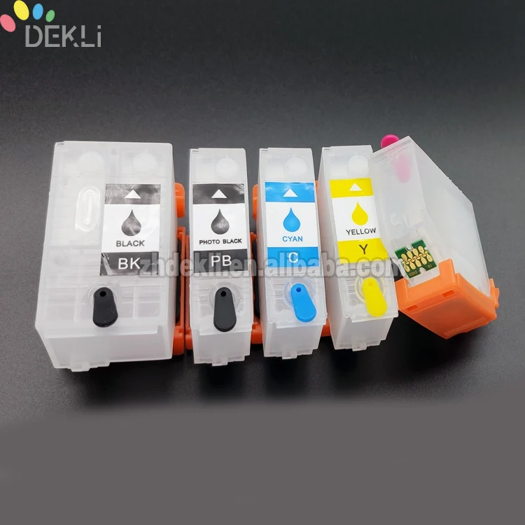 XP 6100 6105 многоразовый картридж для Epson XP6100 XP6105 набор картриджей ciss с чипом автосброса