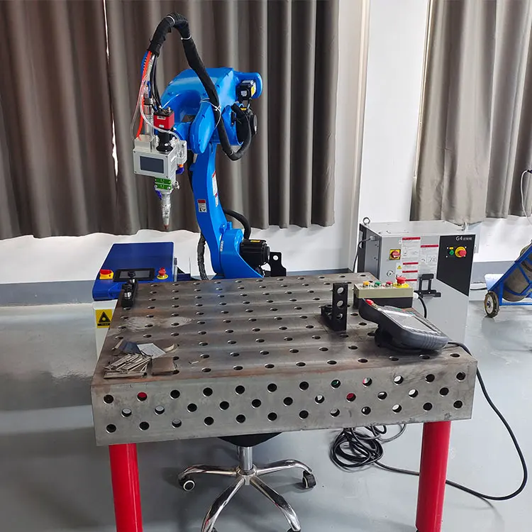 Robotic Laser Welding Machine Robot With Automatic Welding Robot Arm 6 Axis Welder