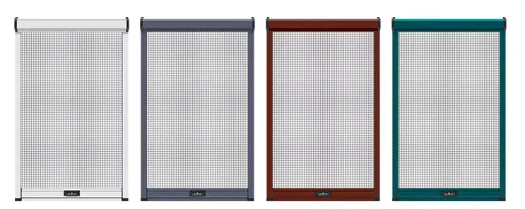 Wholesale Invisible roller mosquito nets for casement windows easy install mosquito net for window
