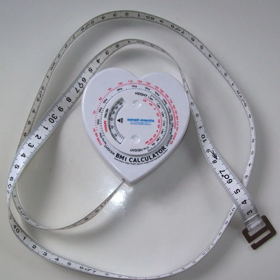 Heart Shape BMI Digital Tape Measure