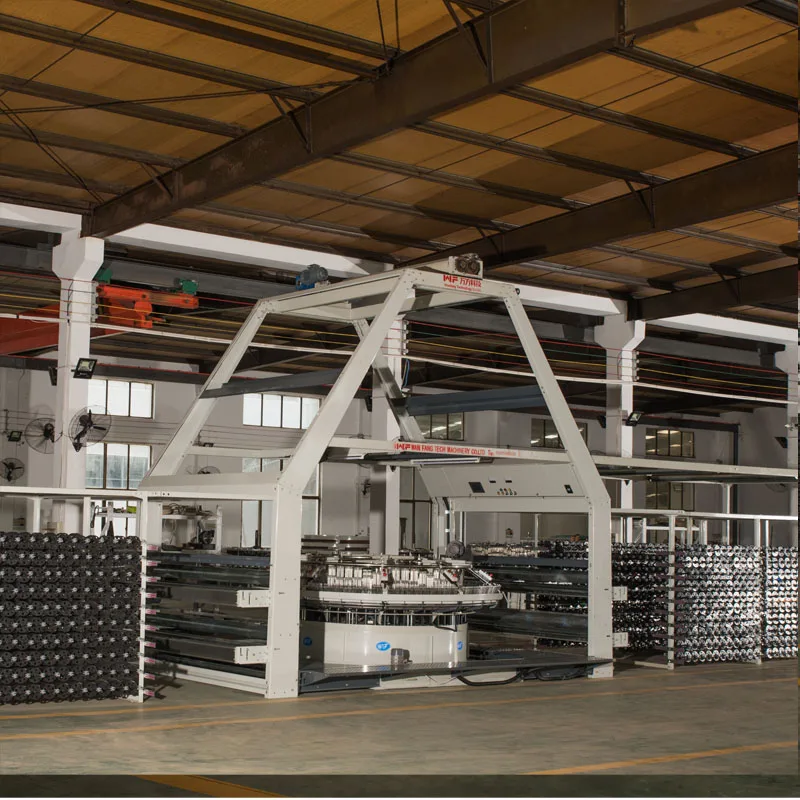 Weed Mat Weaving Machine Big 8 Shuttles Circular Loom Machine Weed Barrier Production Line