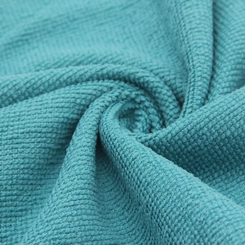 Edgeless durable machine washable 30x30 custom car wash microfibre towels