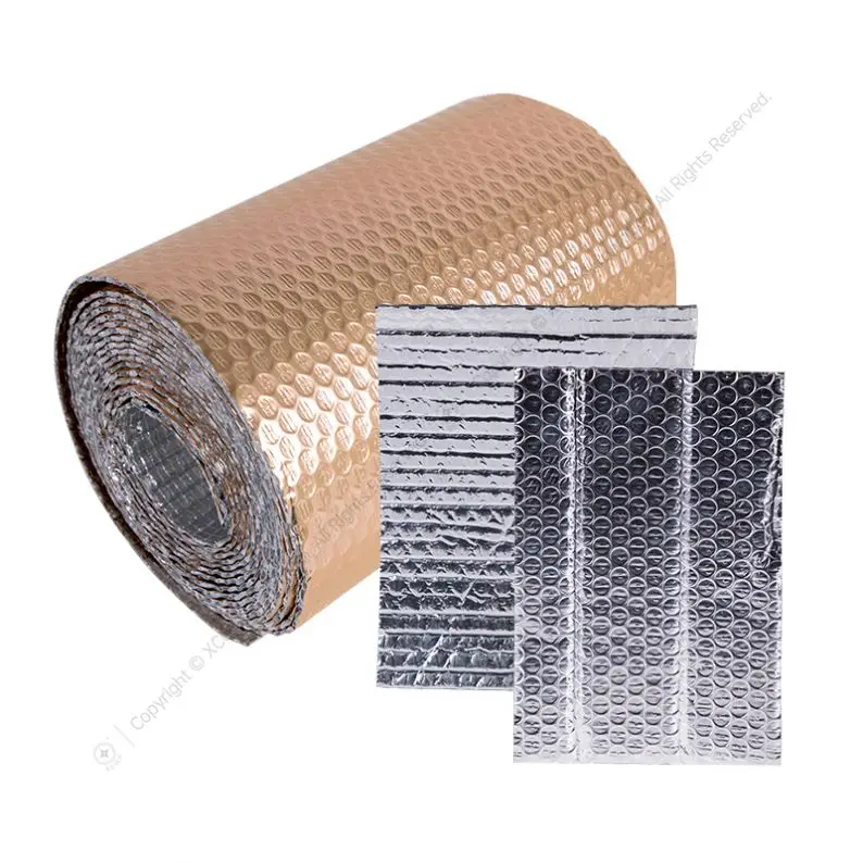 Custom Aluminum Foil Heat Fire Resistant Bubble Roof Insulation For Building Bubble Insulation Foil Roll Material