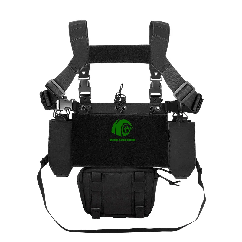 Kango 600D Oxford Tactical Vest Outdoor Waterproof Modular Chest Rig Vest