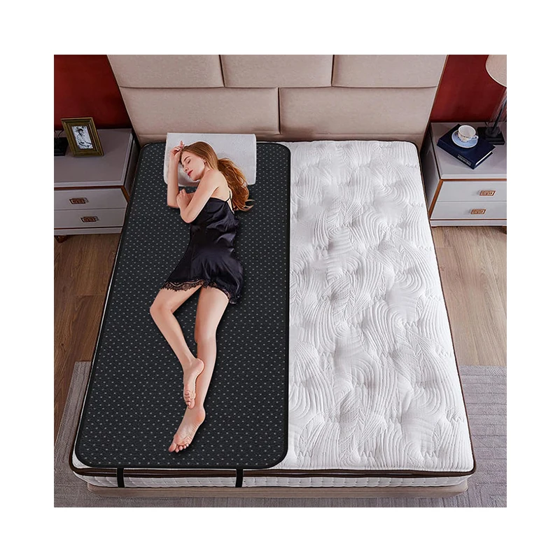 Best grounding blanket grounding mat for queen bed earthing Health Bed Conductive Rubber Fabric static Discharge Mattress
