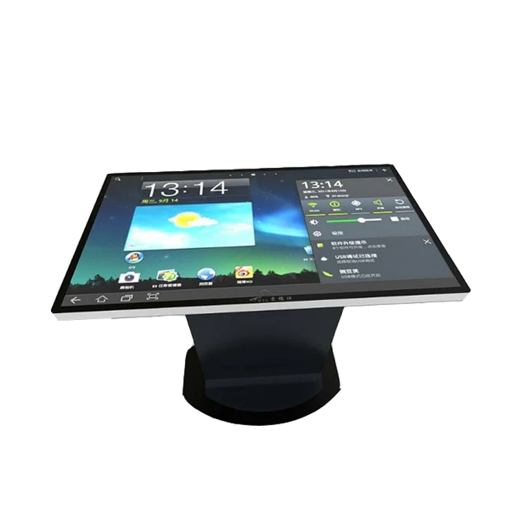 restaurant interactive multi touch screen coffee game smart touch screen table  touchscreen table