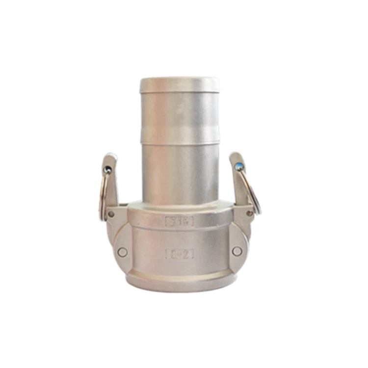 Stainless Steel Female End Camlock Connectors Safety Lock Type C NPT/BSP Water Gas Oil Air Flow Casting Forging Techniques