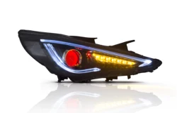 Vland Factory Wholesale LED Head Lamp Sequential Auto Lighting System Accessories Car Light Parts 2011-2014 For Hyundai Sonata