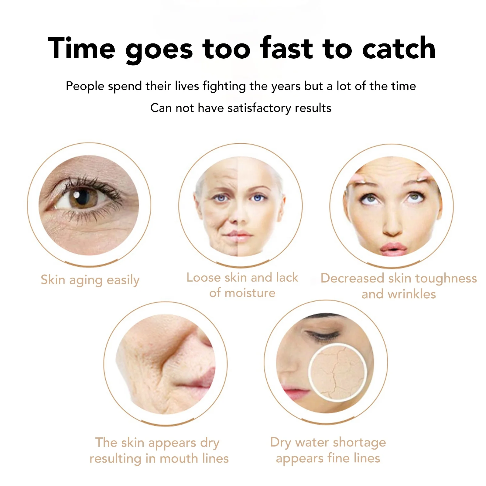 Skin Care Serum Glass Bottle Dropper 30Ml Facial Firming Anti-Wrinkle Facial Serum Hexa Peptide Serum