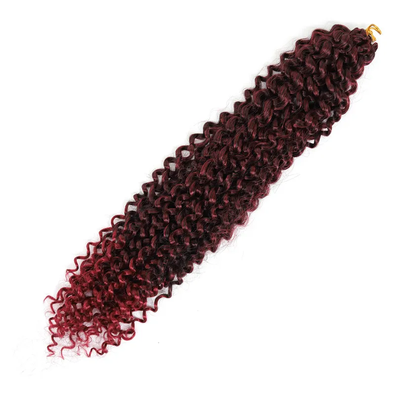 Страсть Твист волос крючком косички из волос для наращивания волнистые синтетические волосы на крючке, косички, вязание крючком плетение волос